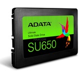 ADATA Ultimate SU650 960 GB, SSD schwarz, SATA 6 Gb/s, 2,5"