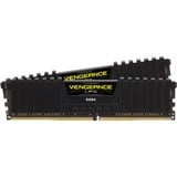 Corsair DIMM 32 GB DDR4-3000 (2x 16 GB) Dual-Kit, Arbeitsspeicher schwarz, CMK32GX4M2D3000C16, Vengeance LPX, INTEL XMP