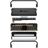 Corsair DIMM 32 GB DDR4-3200 (2x 16 GB) Dual-Kit, Arbeitsspeicher schwarz, CMT32GX4M2C3200C16, Dominator Platinum RGB, INTEL XMP