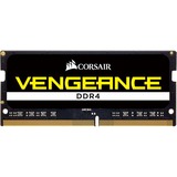Corsair SO-DIMM 16 GB DDR4-2400  , Arbeitsspeicher schwarz, CMSX16GX4M1A2400C16, Vengeance