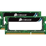 Corsair ValueSelect SO-DIMM 16 GB DDR3-1333 (2x 8 GB) Dual-Kit, Arbeitsspeicher CMSO16GX3M2A1333C9, ValueSelect, Lite Retail