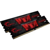 G.Skill DIMM 16 GB DDR4-2666 (2x 8 GB) Dual-Kit, Arbeitsspeicher schwarz, F4-2666C19D-16GIS, Aegis