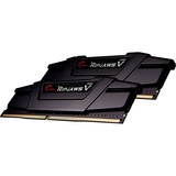 G.Skill DIMM 256 GB DDR4-3200 (8x 32 GB) Octo-Kit, Arbeitsspeicher schwarz, F4-3200C16Q2-256GVK, Ripjaws V, INTEL XMP