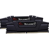 G.Skill DIMM 32 GB DDR4-3600 Kit, Arbeitsspeicher schwarz, F4-3600C18D-32GVK, Ripjaws V