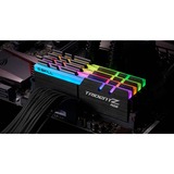 G.Skill DIMM 32 GB DDR4-3600 (4x 8 GB) Quad-Kit, Arbeitsspeicher schwarz, F4-3600C16Q-32GTZRC, Trident Z RGB, INTEL XMP