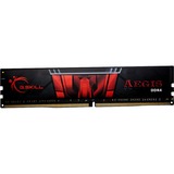 G.Skill DIMM 4 GB DDR4-2400  , Arbeitsspeicher F4-2400C15S-4GIS, Aegis, INTEL XMP