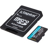 Kingston Canvas Go! Plus 512 GB microSDXC, Speicherkarte schwarz, UHS-I U3, Class 10, V30, A2