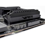 Patriot DIMM 16 GB DDR4-3000 (2x 8 GB) Dual-Kit, Arbeitsspeicher schwarz, PVB416G300C6K, Viper 4 Blackout, INTEL XMP
