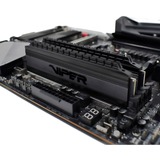 Patriot DIMM 16 GB DDR4-3000 (2x 8 GB) Dual-Kit, Arbeitsspeicher schwarz, PVB416G300C6K, Viper 4 Blackout, INTEL XMP