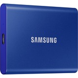 SAMSUNG Portable SSD T7 2TB, Externe SSD blau, USB-C 3.2 Gen 2 (10 Gbit/s), extern