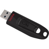 SanDisk Ultra 64 GB, USB-Stick schwarz/rot, USB-A 3.2 Gen1