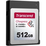 Transcend CFExpress 820 512 GB, Speicherkarte CFexpress Typ B