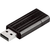 Verbatim Pin Stripe 32 GB, USB-Stick schwarz