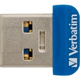 Verbatim Store 'n' Stay Nano 32 GB, USB-Stick blau, USB-A 3.2 Gen 1