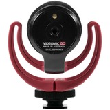 Rode Microphones VideoMic GO, Mikrofon schwarz/rot