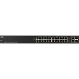 Cisco SF220-24P PoE/FE/GE/SMA/24, Switch 