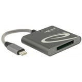 DeLOCK USB-C Card Reader für XQD 2.0, Kartenleser grau