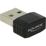 DeLOCK WLAN USB2.0 Stick Nano, WLAN-Adapter schwarz