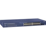 Netgear GS724TP v2, Switch blau