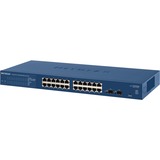 Netgear GS724T, Switch blau