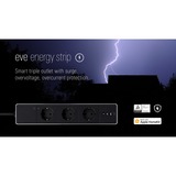 eve Energy Strip, Steckdosenleiste schwarz