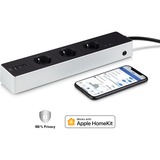 eve Energy Strip, Steckdosenleiste schwarz