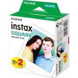 Fujifilm instax SQUARE Film 2x 10er, Fotopapier Weißer Rahmen