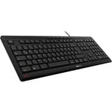 CHERRY STREAM KEYBOARD, Tastatur schwarz, DE-Layout, SX-Scherentechnologie