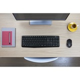 Logitech Wireless Kombo MK235, Desktop-Set DE-Layout