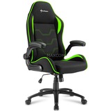 Sharkoon ELBRUS 1, Gaming-Stuhl schwarz/grün