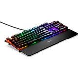 SteelSeries APEX 7, Gaming-Tastatur schwarz, DE-Layout, SteelSeries QX2 Red