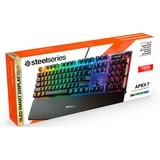 SteelSeries APEX 7, Gaming-Tastatur schwarz, DE-Layout, SteelSeries QX2 Red