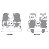 Thrustmaster Pedalset TFRP (Rudder Pedals), Pedale 