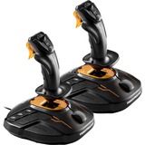 Thrustmaster T.16000M FCS Space Sim Duo, Joystick schwarz/orange