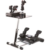 Wheel Stand Pro Deluxe V2, Halterung schwarz, Für Thrustmaster HOTAS WARTHOG, Saitek X-55, X52, Pro und X65
