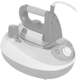 Philips PerfectCare Compact Plus GC7930/30, Dampfbügelstation lila/weiß