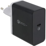 DeLOCK USB Ladegerät 1 x USB Type-C PD 3.0 / Qualcomm Quick Charge 4+ mit 27 W schwarz