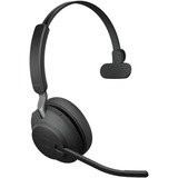 Jabra Evolve2 65, Headset schwarz, UC, USB-C, Ladestation