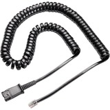 Plantronics Anschlusskabel U10 (26716-01) schwarz, nur für 4-PIN-QD