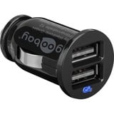 goobay USB Type-C Auto-Ladeset 2,4 A, Ladegerät schwarz