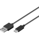 goobay USB Type-C Auto-Ladeset 2,4 A, Ladegerät schwarz