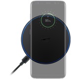 goobay Wireless Fast Charger 10 W, Ladegerät schwarz
