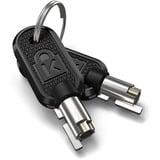 Kensington NanoSaver Laptopschloss tragbar schwarz/silber