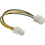 DeLOCK Stromkabel P4 Stecker > P4 Buchse, Verlängerungskabel 