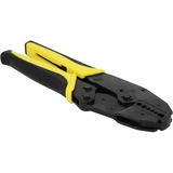 DeLOCK Universelle Koax Crimp-Zange schwarz/gelb, für 7 verschiedene Durchmesser