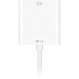 Sharkoon DisplayPort 1.2 > DVI24+1 Converter, Kabel weiß, 15 cm