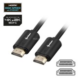 Sharkoon Kabel HDMI Stecker > HDMI Stecker schwarz, 2 Meter, HDMI 2.0 4K