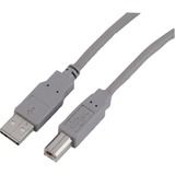 Sharkoon Kabel USB 2.0 grau, 1,0 Meter