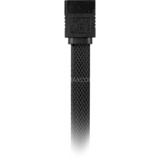Sharkoon Sata III Kabel sleeve schwarz, 45 cm