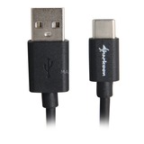 Sharkoon USB 2.0 Kabel, USB-A Stecker > USB-C Stecker schwarz, 3 Meter